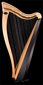 Picture of a Dusty Strings Ravenna 34 Celtic Harp